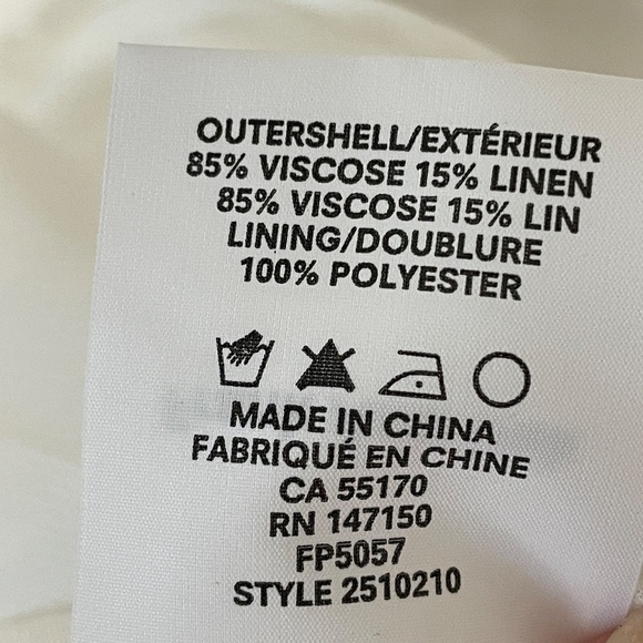 Frank and Oak White Embroidered Cami Tiered Midi Dress SZ Small - Picture 8 of 14